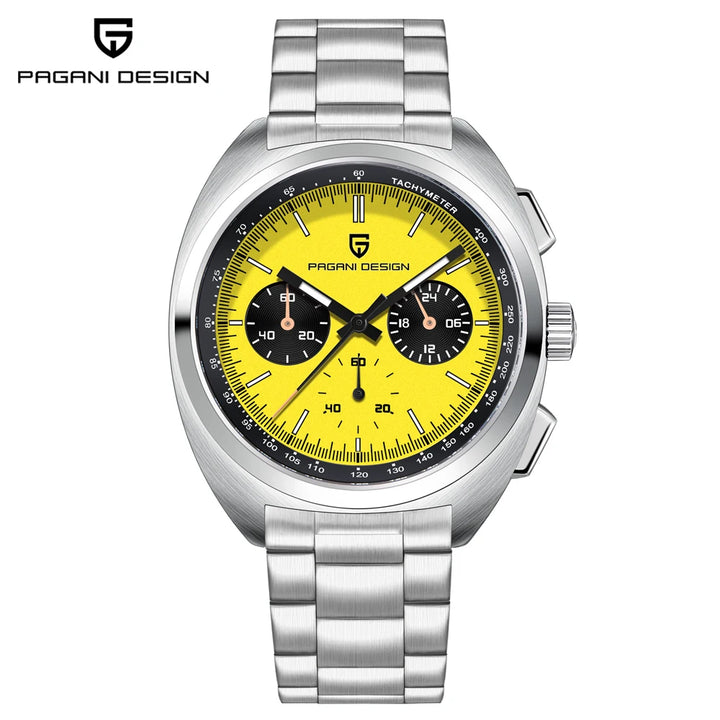 Pagani Design Quartz Chronograph Watch – Japan VK63 Movement, Sapphire Crystal